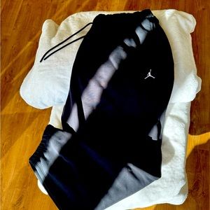 Jordan Dri-FIT Sport Crossover Men's Fleece Pants-Black 3XL